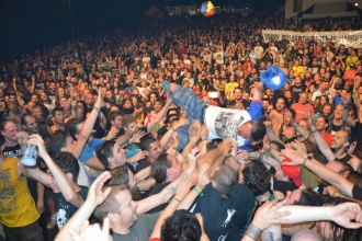 Čurby stage diving
