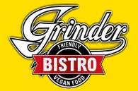 GRINDER BISTRO!!! FRIENDLY VEGAN FOOD!!!