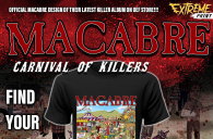Official MACABRE design of their latest killer album on OEF store!!!