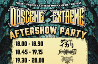 Obscene Extreme AFTERSHOW PARTY - 17. 7. 2022!!!