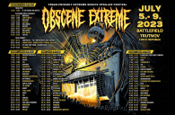 Here it is - PROGRAMME for OBSCENE EXTREME 2023!!! 