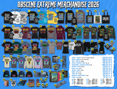 Merch se letos vyprodal bleskovou rychlostí, a tak spouštíme dotisk!!!