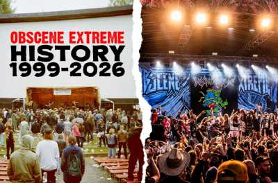 OBSCENE EXTREME historie 1999-2026!!! Velké sčítání kapel je tady!!!