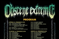 Obscene Extreme 2016 - Program!!!