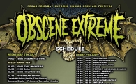 Obscene Extreme 2017 - RUNNING ORDER!!!