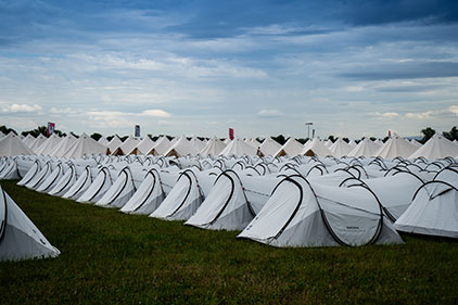 Tent hotel