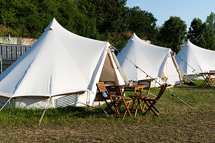 VIP tent